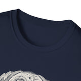 Surreal Celestial Shirt, Eclipse Owl Illusion Art Tee, Moon Phase Tee, Mystical Witchy Gift