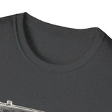 Surreal Travel Shirt, Suitcase Valley Illusion Art Tee, Adventure Gift, Wanderlust Tee