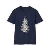 Surreal Christmas Shirt, Christmas Tree Staircase Illusion Art Tee, Christmas Gift, Winter Holiday Tee