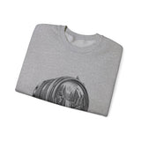 Surreal Photographer Sweatshirt, Camera Lens Waterfall Illusion Art Crewneck, Photographer Gift, Camera Tee, Vintage Engraving Tee