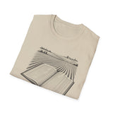 Surreal Accountant Shirt, Ledger to Farm Fields Illusion Art Tee, Accountant Gift, CPA Tee, Tax Season Gift