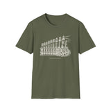 Surreal Phlebotomist Shirt, Tubes to Lighthouses Illusion Art Tee, Phlebotomy Gift, Lab Week Tee