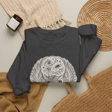 Surreal Celestial Sweatshirt, Eclipse Owl Illusion Art Crewneck, Moon Phase Tee, Mystical Witchy Gift
