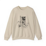 Surreal Ocean Sweatshirt, Desert Door Ocean Illusion Art Crewneck, Sailing Tee, Ocean Lover Gift