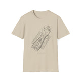 Surreal Phlebotomist Shirt, Veins to Rivers Illusion Art Tee, Phlebotomy Gift, Lab Week Tee