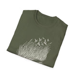 Surreal Dental Hygienist Shirt, Toothbrush to Meadow Illusion Art Tee, RDH Gift, Dental Hygiene Tee