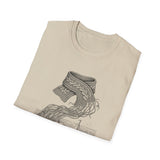 Surreal Knitter Shirt, Yarn to Ocean Waves Illusion Art Tee, Knitting Gift, Knitter Tee, Yarn Lover Gift
