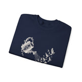 Surreal Garden Sweatshirt, Watering Can Birds Illusion Art Crewneck, Gardener Gift, Botanical Plant Tee