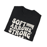 Soft Arrows, Strong Aim Shirt, Funny Combat Archery Shirt, Archery Gift, Archer Tee, Combat Archery Gift