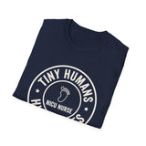 Tiny Humans, Huge Saves Shirt, Funny NICU Nurse Shirt, Neonatal Nurse Gift, NICU Christmas Tee, Nurse Gift