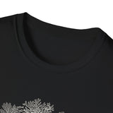 Surreal Ocean Shirt, Anchor Tree Illusion Art Tee, Whale Sea Life Tee, Beach Lover Gift