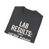 Lab Results: Very Good Boy Shirt, Funny Vet Tech Shirt, Vet Tech Gift, Veterinary Technician Tee, Vet Clinic Gift