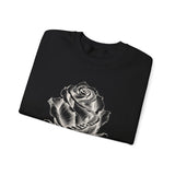 Surreal Garden Sweatshirt, Rose Staircase Illusion Art Crewneck, Gardener Gift, Botanical Plant Tee