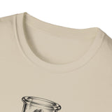 Surreal Science Shirt, Storm in a Test Tube Illusion Art Tee, Scientist Gift, Chemistry Tee, Vintage Engraving Tee