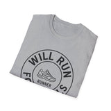 Will Run for Bagels Shirt, Funny Runner Shirt, Runner Gift, Running Tee, Marathon Gift