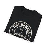 Tiny Humans, Huge Saves Shirt, Funny NICU Nurse Shirt, Neonatal Nurse Gift, NICU Christmas Tee, Nurse Gift