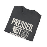 Pressed, Not Ironed Shirt, Funny Quilter Shirt, Quilter Gift, Quilting Tee, Sewing Lover Gift