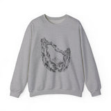 Surreal Fantasy Sweatshirt, Hands Bridge Illusion Art Crewneck, Whimsical Dreamer Tee, Fantasy Lover Gift