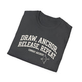 Draw, Anchor, Release, Repeat Shirt, Funny Combat Archery Shirt, Archery Gift, Archer Tee, Combat Archery Gift