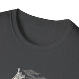 Surreal Combat Archery Shirt, Bow to River Bend Illusion Art Tee, Archery Gift, Archer Tee, Combat Archery Gift