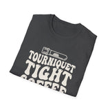 Tourniquet Tight, Coffee Strong Shirt, Funny Phlebotomist Shirt, Phlebotomy Gift, Lab Tech Tee, Lab Week Gift
