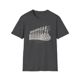 Surreal Phlebotomist Shirt, Tubes to Lighthouses Illusion Art Tee, Phlebotomy Gift, Lab Week Tee