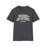 Pressors and Patience Shirt, Funny ICU Nurse Shirt, ICU Nurse Gift, Critical Care Nurse Tee, Nurse Week Gift