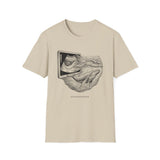 Surreal Sonographer Shirt, Ultrasound to Whale Illusion Art Tee, Sonographer Gift, Ultrasound Tech Tee, Sonography Gift