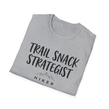 Trail Snack Strategist Shirt, Funny Hiker Shirt, Hiker Gift, Hiking Tee, Outdoor Lover Gift