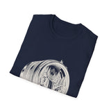 Surreal Photographer Shirt, Camera Lens Waterfall Illusion Art Tee, Photographer Gift, Camera Tee, Vintage Engraving Tee