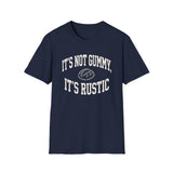 It's Not Gummy, It's Rustic Shirt, Funny Sourdough Shirt, Sourdough Starter Gift, Bread Baker Tee, Homestead Baking Gift