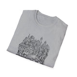Surreal Chess Club Shirt, Chessboard to City Illusion Art Tee, Chess Player Gift, Chess Tee, Chess Lover Gift