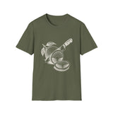 Surreal Chef Shirt, Lemon Sunrise Illusion Art Tee, Chef Gift, Vintage Engraving Tee