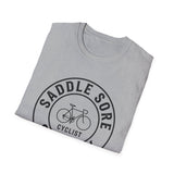 Saddle Sore Society Shirt, Funny Cyclist Shirt, Cyclist Gift, Bike Tee, Cycling Lover Gift