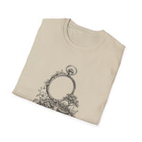 Surreal Garden Shirt, Pocket Watch Garden Illusion Art Tee, Gardener Gift, Botanical Plant Tee
