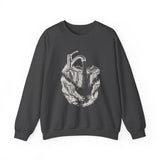 Surreal Mountain Sweatshirt, Faucet Waterfall Illusion Art Crewneck, Hiking Tee, Outdoor Lover Gift