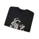 Surreal Mountain Sweatshirt, Faucet Waterfall Illusion Art Crewneck, Hiking Tee, Outdoor Lover Gift