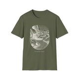 Surreal Occupational Therapy Shirt, Shoelaces to Road Illusion Art Tee, OT Gift, Occupational Therapist Tee