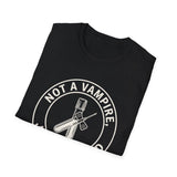 Not a Vampire, Just Certified Shirt, Funny Phlebotomist Shirt, Phlebotomy Gift, Lab Tech Tee, Lab Week Gift