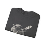 Surreal Chef Sweatshirt, Lemon Sunrise Illusion Art Crewneck, Chef Gift, Vintage Engraving Tee