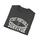 STAT Portable Survivor Shirt, Funny X-Ray Tech Shirt, Radiology Tech Gift, Rad Tech Week Tee, Radiologic Technologist