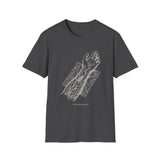 Surreal Phlebotomist Shirt, Veins to Rivers Illusion Art Tee, Phlebotomy Gift, Lab Week Tee