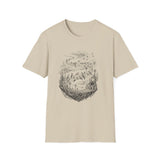 Surreal Music Shirt, Bird Notes Illusion Art Tee, Musician Gift, Piano Guitar Tee