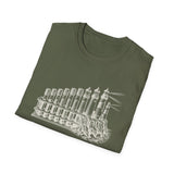 Surreal Phlebotomist Shirt, Tubes to Lighthouses Illusion Art Tee, Phlebotomy Gift, Lab Week Tee