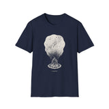 Surreal Camper Shirt, Campfire to Stars Illusion Art Tee, Camper Gift, Camping Tee, Outdoor Lover Gift