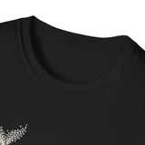 Surreal Bird Shirt, Starling Whale Illusion Art Tee, Bird Lover Gift, Birdwatching Tee