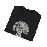 Surreal Forest Shirt, Mirror Tree Illusion Art Tee, Wildlife Nature Tee, Outdoor Lover Gift
