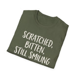Scratched, Bitten, Still Smiling Shirt, Funny Vet Tech Shirt, Vet Tech Gift, Veterinary Technician Tee, Vet Clinic Gift