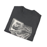 Surreal Sonographer Shirt, Ultrasound to Whale Illusion Art Tee, Sonographer Gift, Ultrasound Tech Tee, Sonography Gift