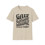 Gait Is My Love Language Shirt, Funny Physical Therapy Shirt, PT Gift, Physical Therapist Tee, Rehab Team Gift